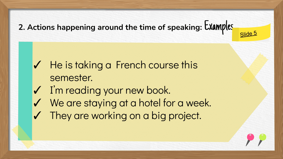 Present Continuous Tense 7