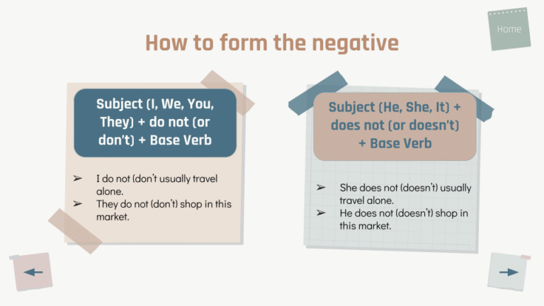 Present Simple Tense 14