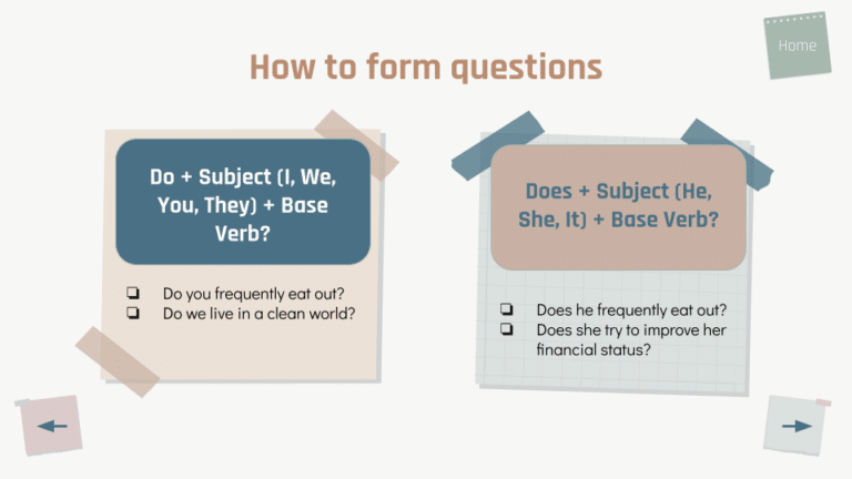 Present Simple Tense (16)