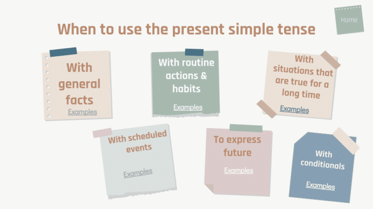 Present Simple Tense 4