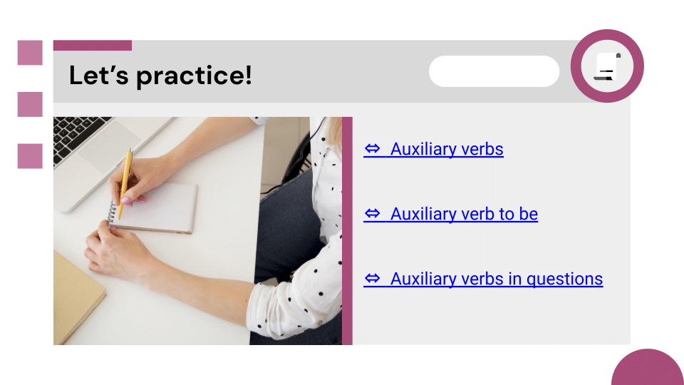 Auxiliary Verbs (16)