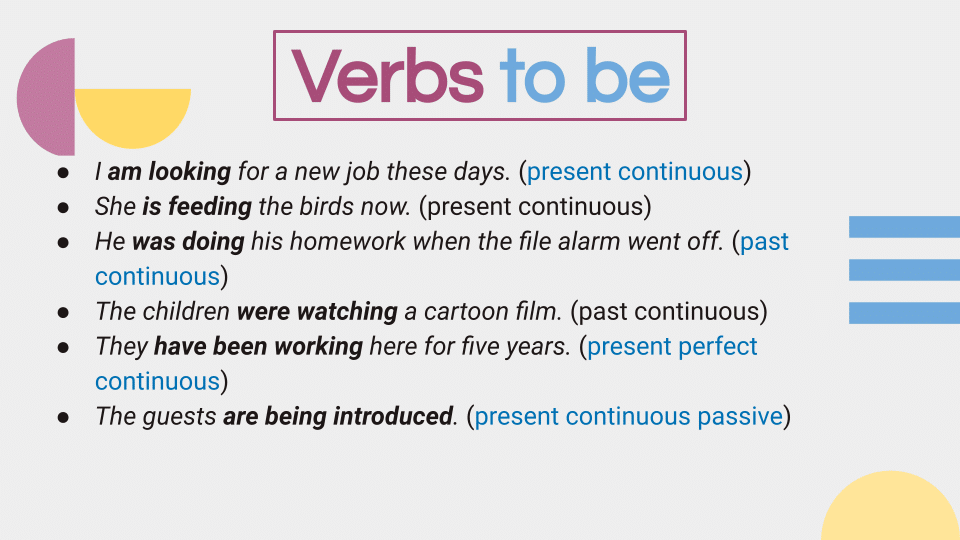 Auxiliary Verbs (5)