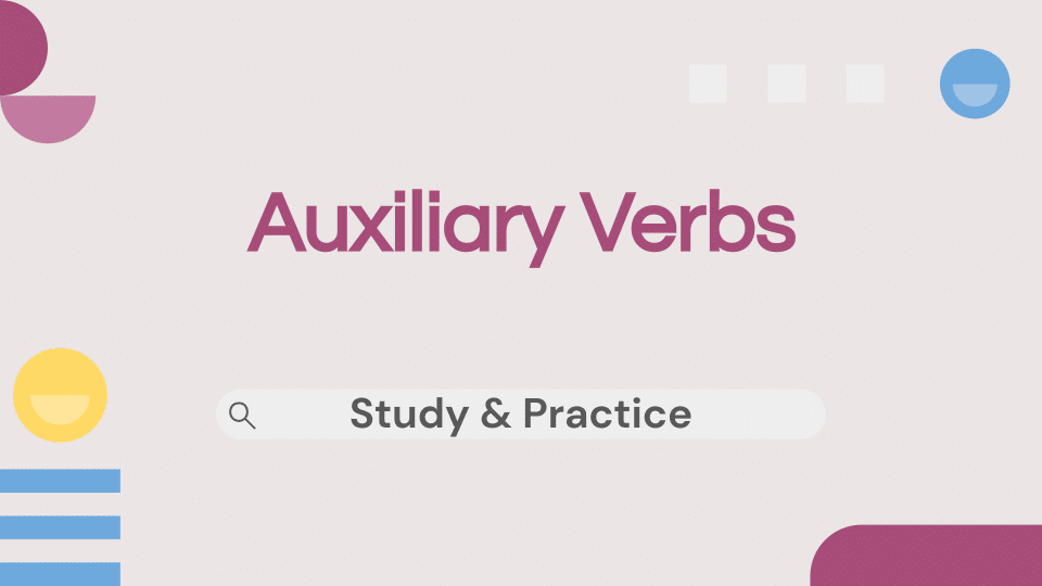 Auxiliary Verbs