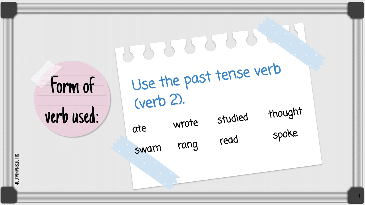 Past Simple Tense (3)